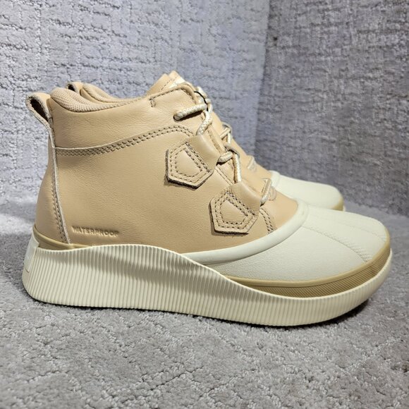 Sorel Out N About IV Classic Women's Size 7.5 Honey White Waterproof Duck Boots - Picture 5 of 10